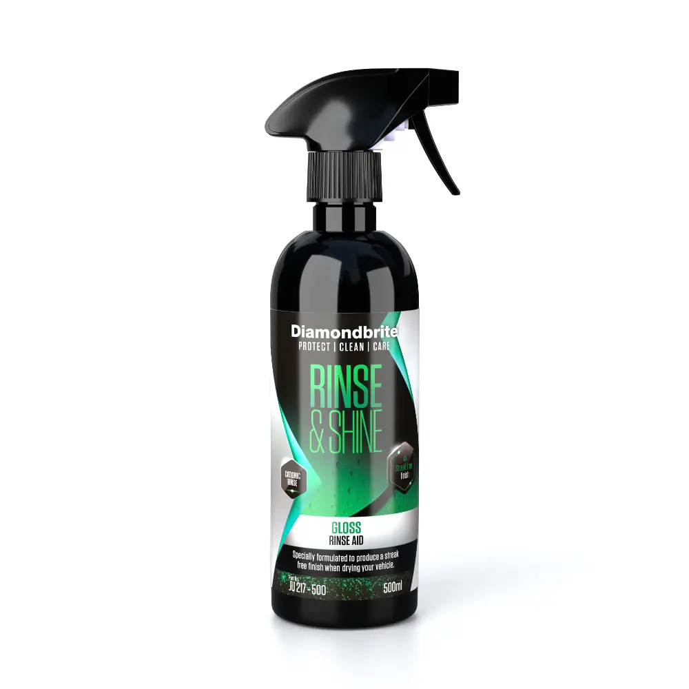 Rinse and Shine - Water dispersion spray