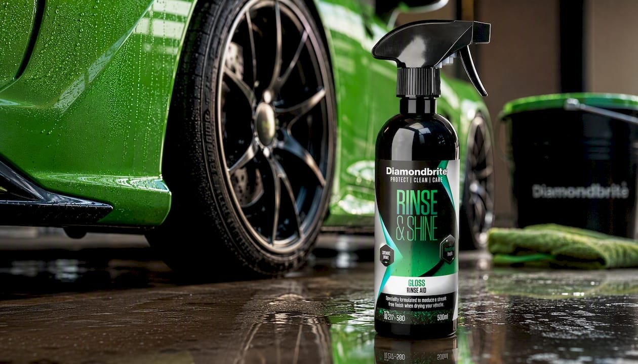 Rinse and Shine - Water dispersion spray