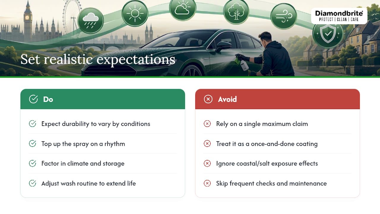 Why realistic expectations matter more than marketing claims — overview diagram